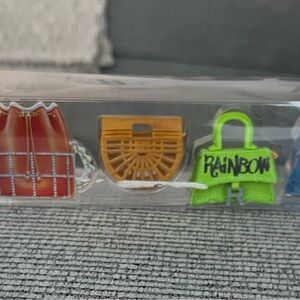 Colorful Miniature Handbag Set Rainbow High Miniature Handbag Collectibles Set